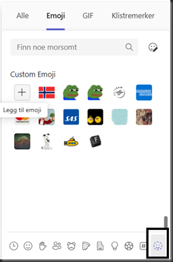Teams Custom Emojies